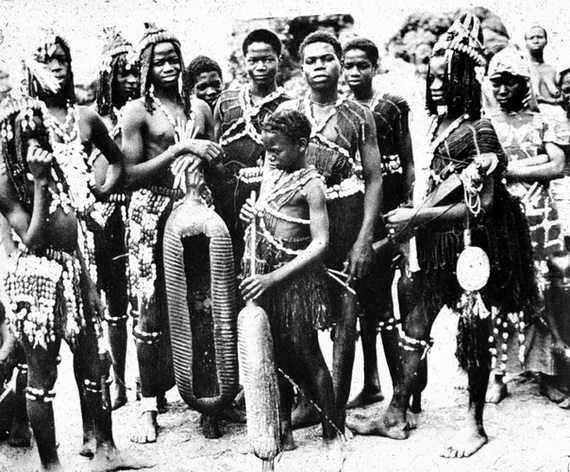 Bambara people old picture
