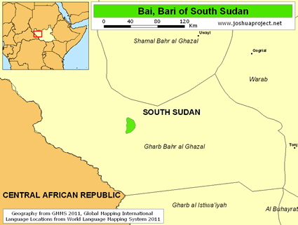 Bai people map