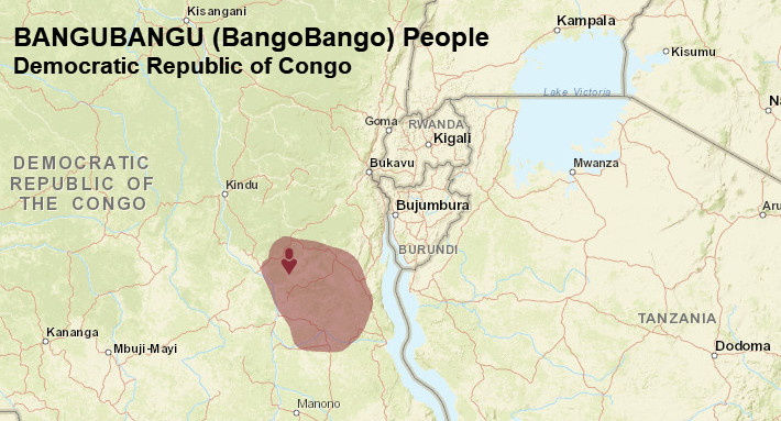 Bangubangu people map