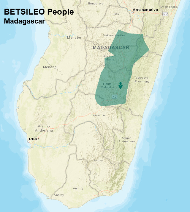 Betsileo map