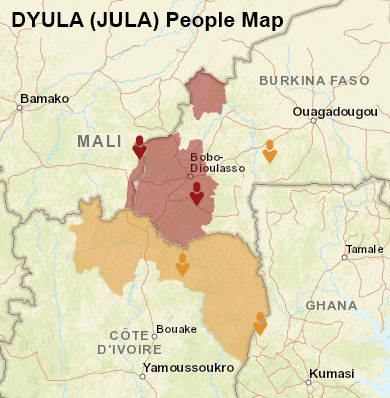 Duyla people map