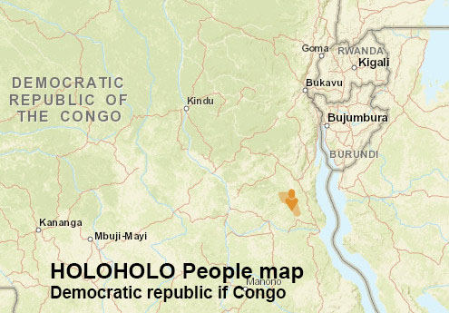 Holoholo people map