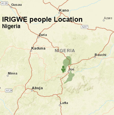 Irigwe people map