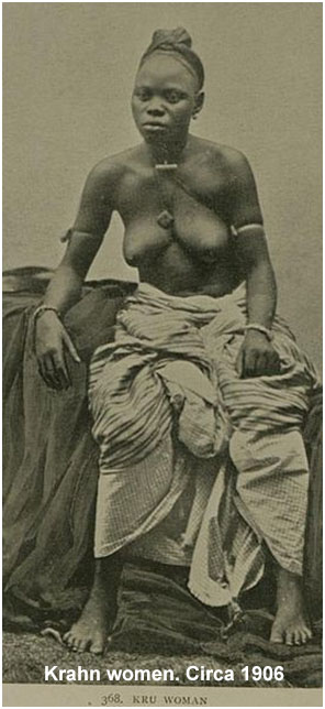 Krahn woman 1906
