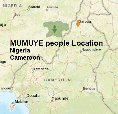 Mumuye people map