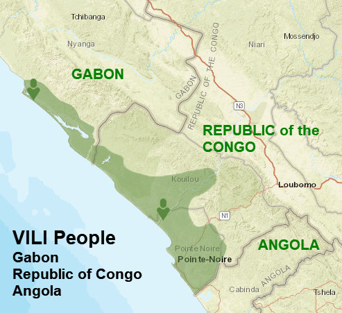 Vili People map