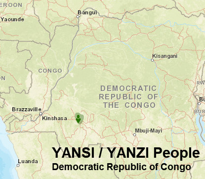 Yansi people Map